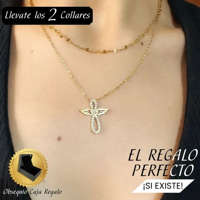 🔥Nuevo🔥 Set X2 Collares - Nuestro Amor Infinito❤️