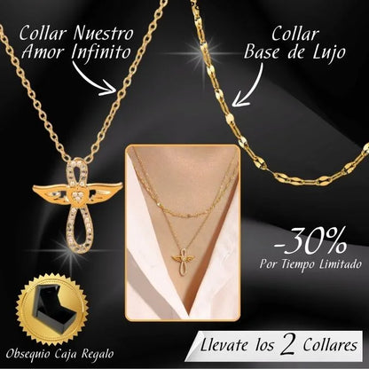 🔥Nuevo🔥 Set X2 Collares - Nuestro Amor Infinito❤️